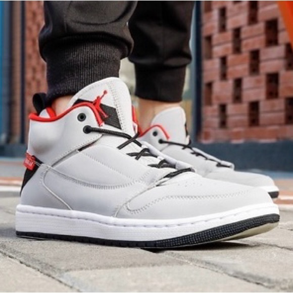 Brand New NIKE AIR JORDAN fadeaway ‘wolf grey’ - Picture 2 of 14